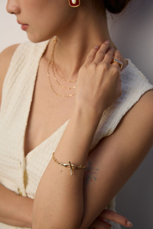 Minimalist Silver Chain Bracelet