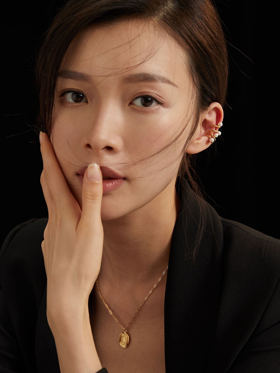 Pearl Cartilage Ear Cuff