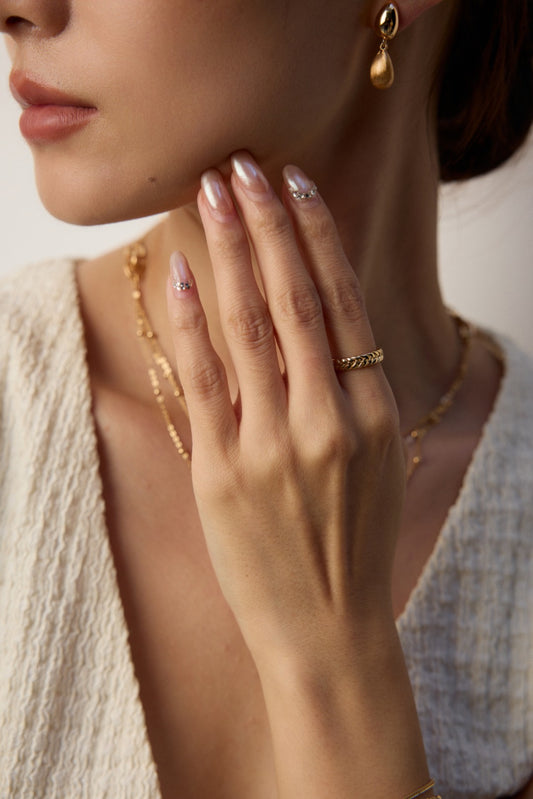 Slim Sterling Silver Ring