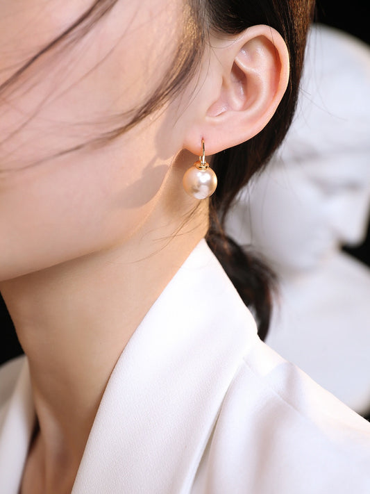 Something Familiar · Classic Pearl Drop Earrings