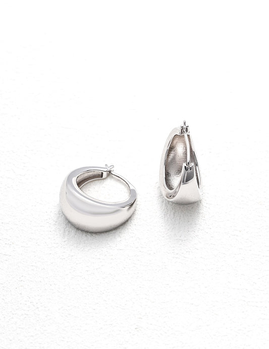 Always There · Minimalist S925 Silver Earrings
