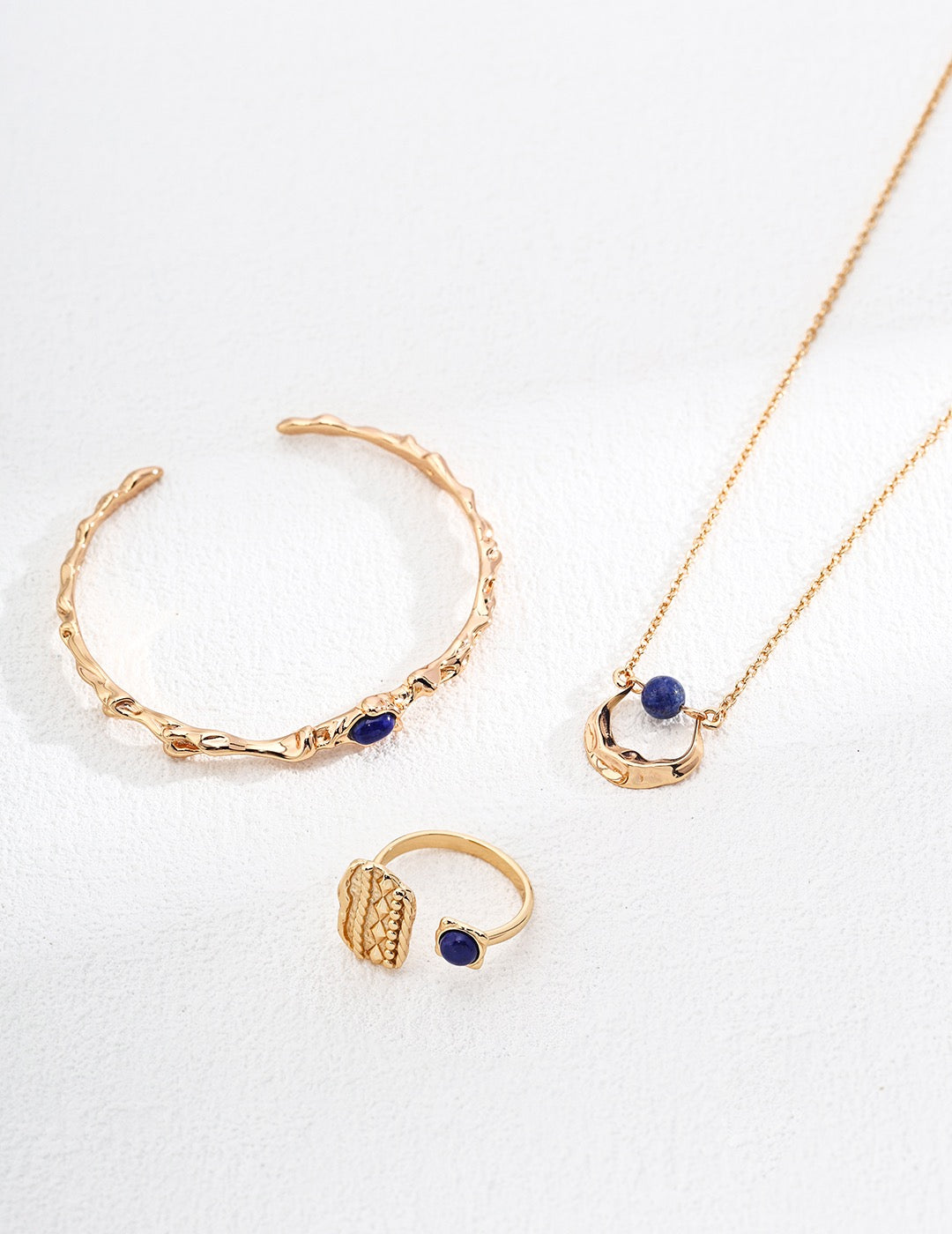One More Word · Natural Lapis Lazuli Stone Necklace