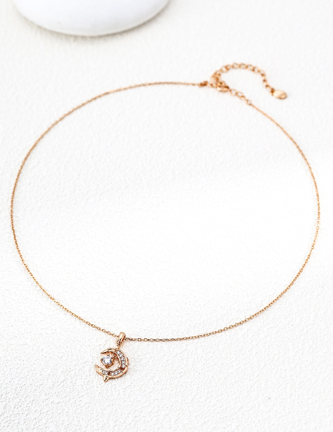 Delicate Satellite Chain Necklace