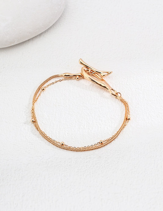 Minimalist Silver Chain Bracelet