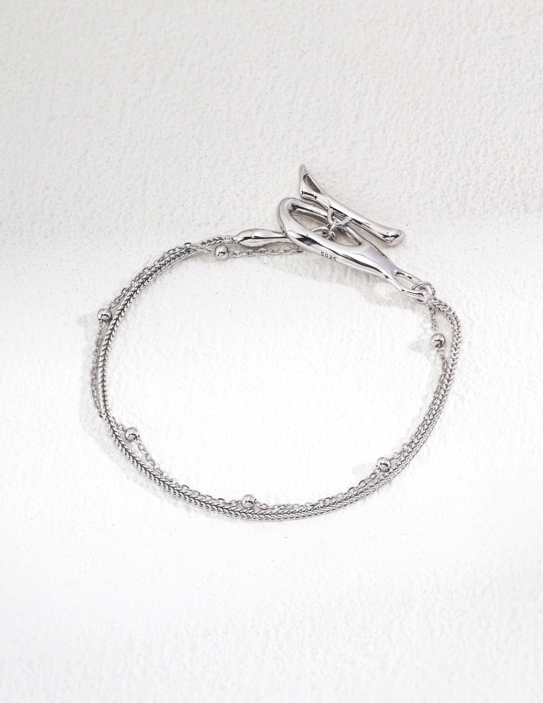 Minimalist Silver Chain Bracelet