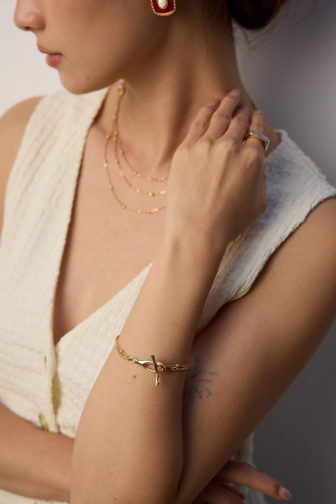 Minimalist Silver Chain Bracelet