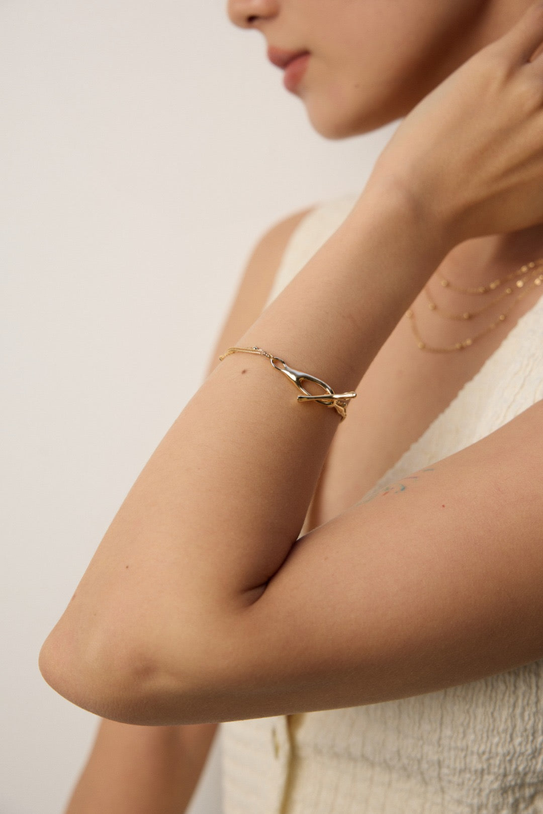 Minimalist Silver Chain Bracelet