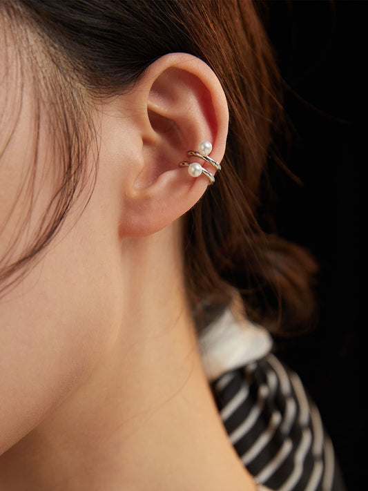 Pearl Cartilage Ear Cuff