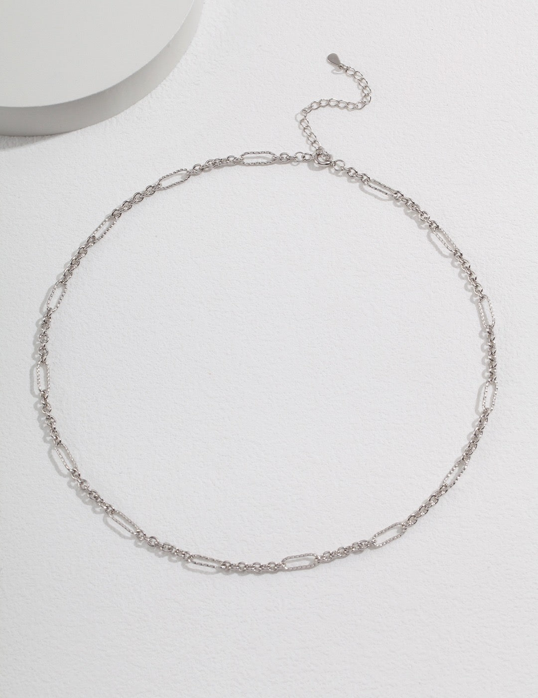 Gold Paper Clip Chain Necklace