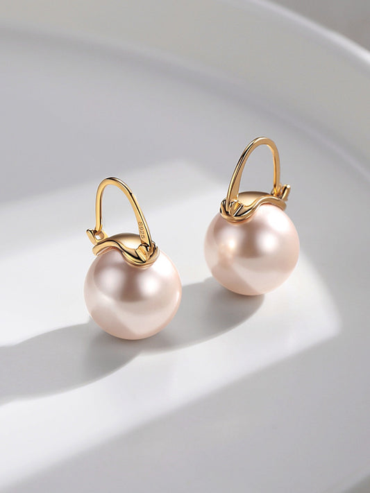 Something Familiar · Classic Pearl Drop Earrings