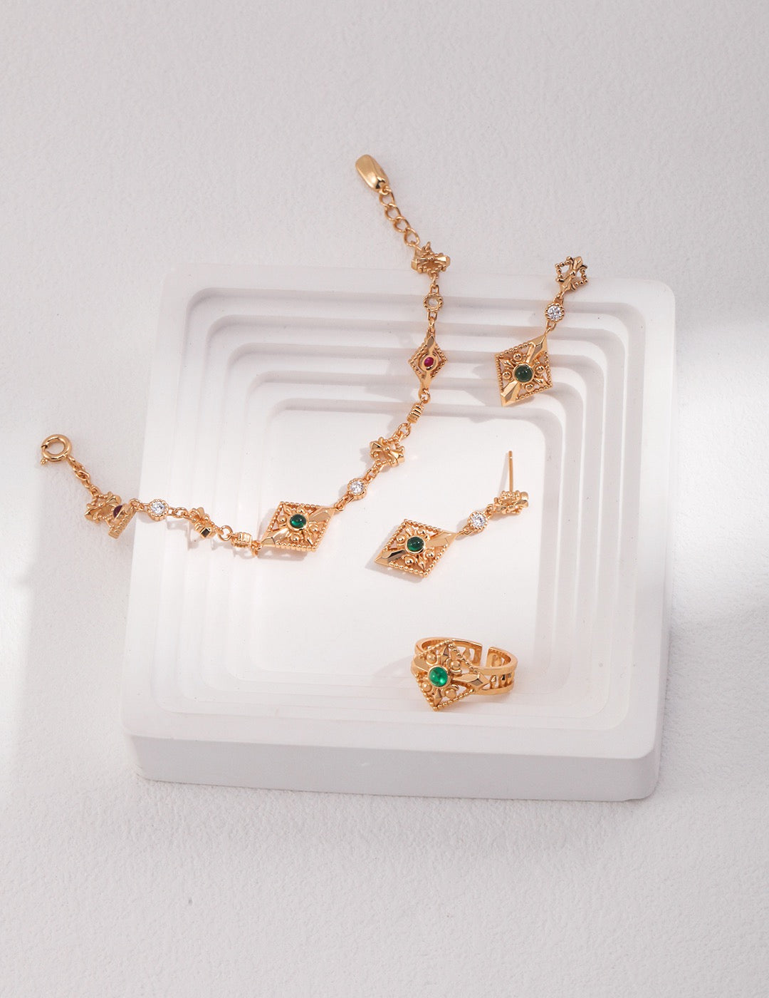 Stop Hiding · Sterling Silver Zirconia Earrings