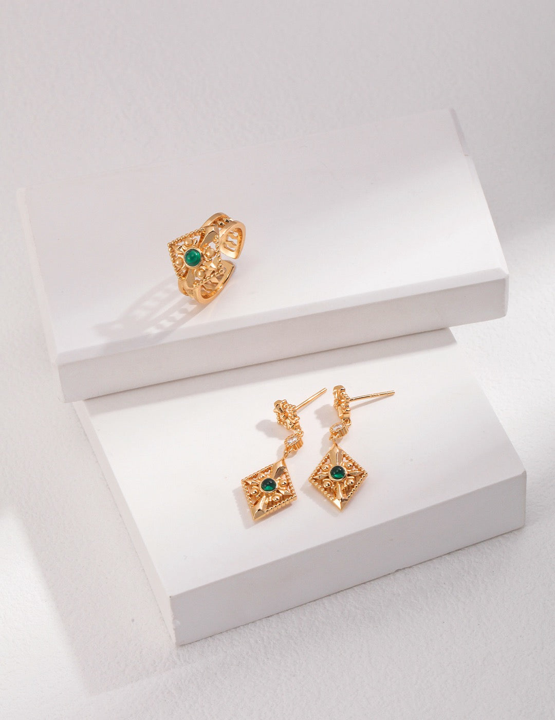 Stop Hiding · Sterling Silver Zirconia Earrings