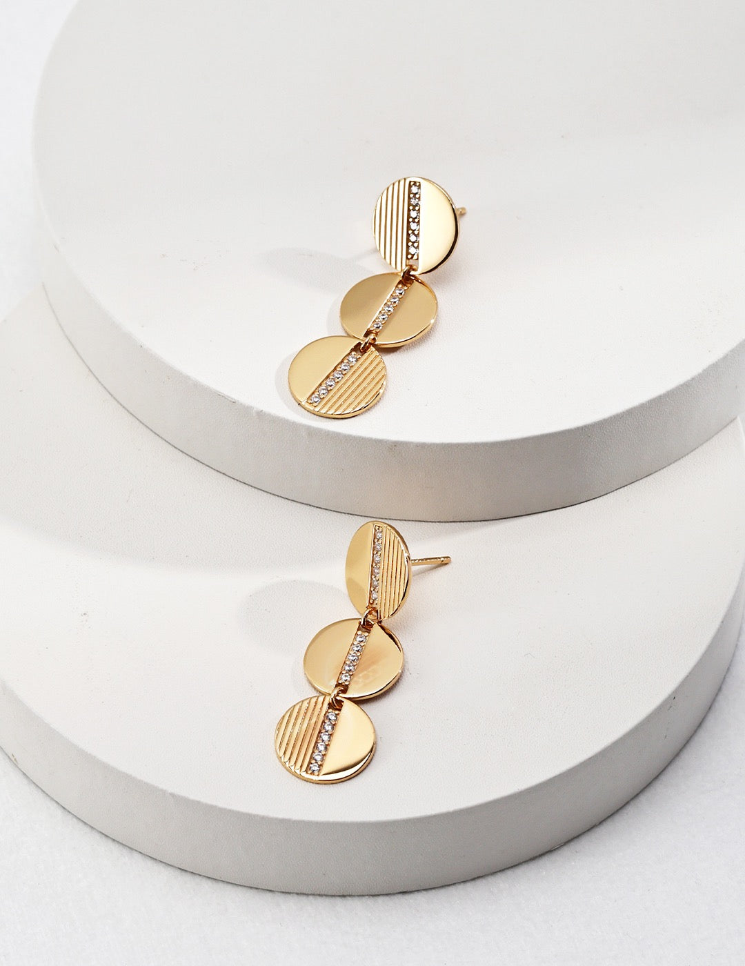 First New Thing · Clean Line Sterling Silver Earrings