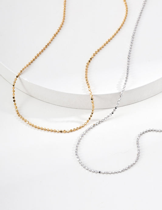 New Thread · S925 Silver Minimal Chain Necklace
