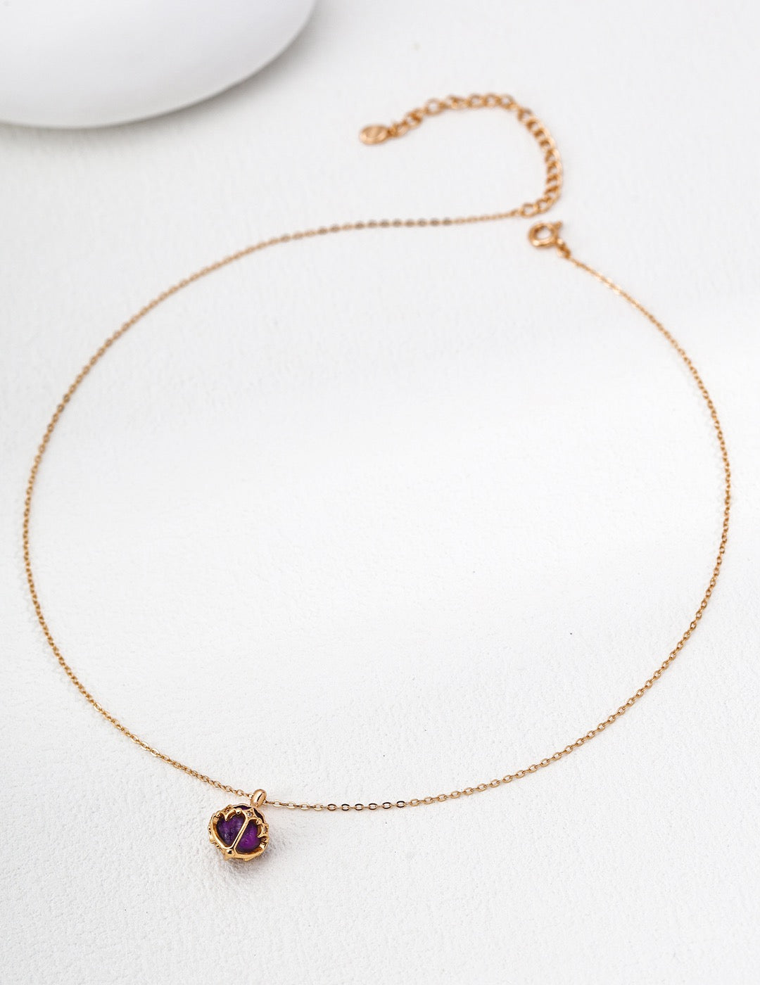 Carry It Forward · Amethyst Lucky Star Silver Necklace