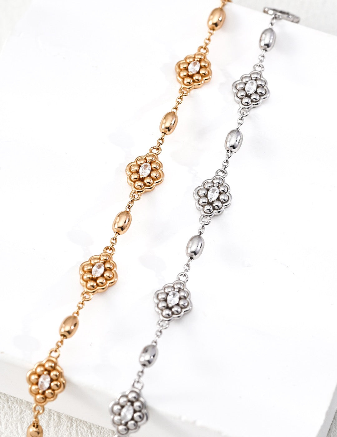 Chosen Elegance · Royal Zirconia Gold Bracelet