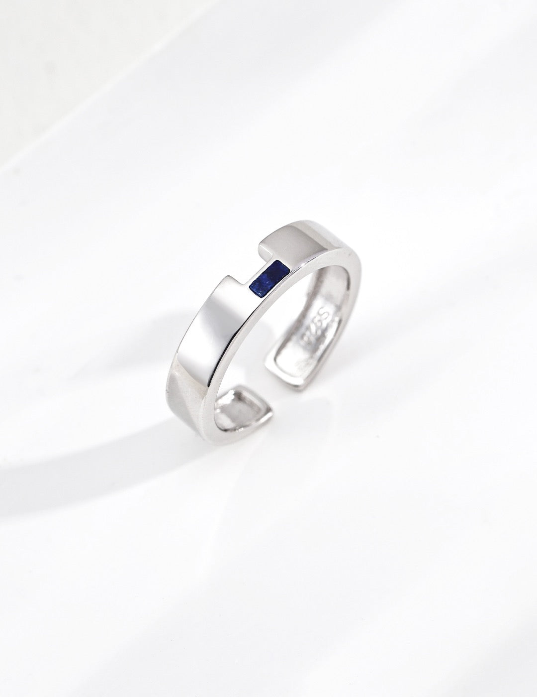Both True · Lapis & Red Agate Contrast Ring
