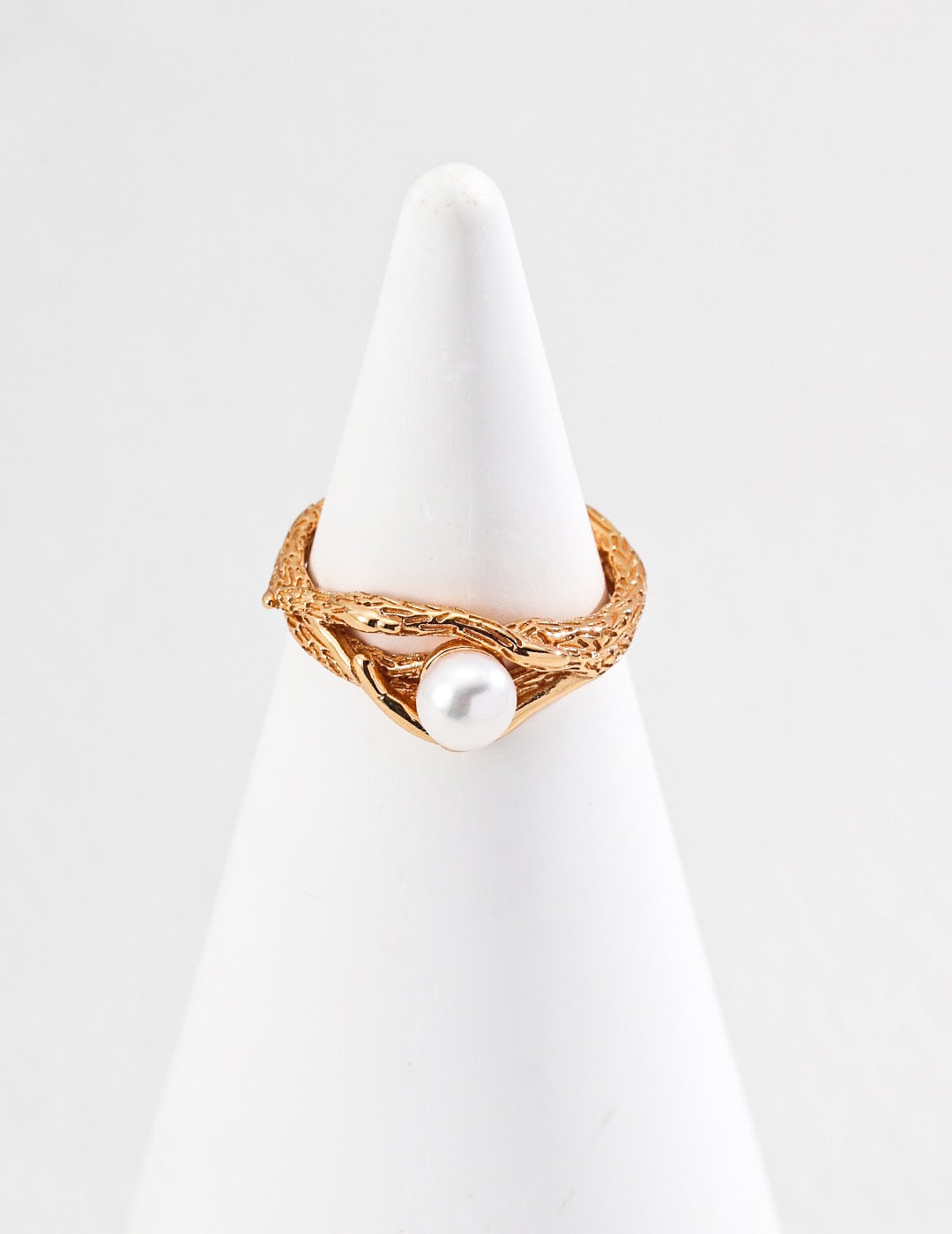 In Its Place · Natural Pearl Silver Ring