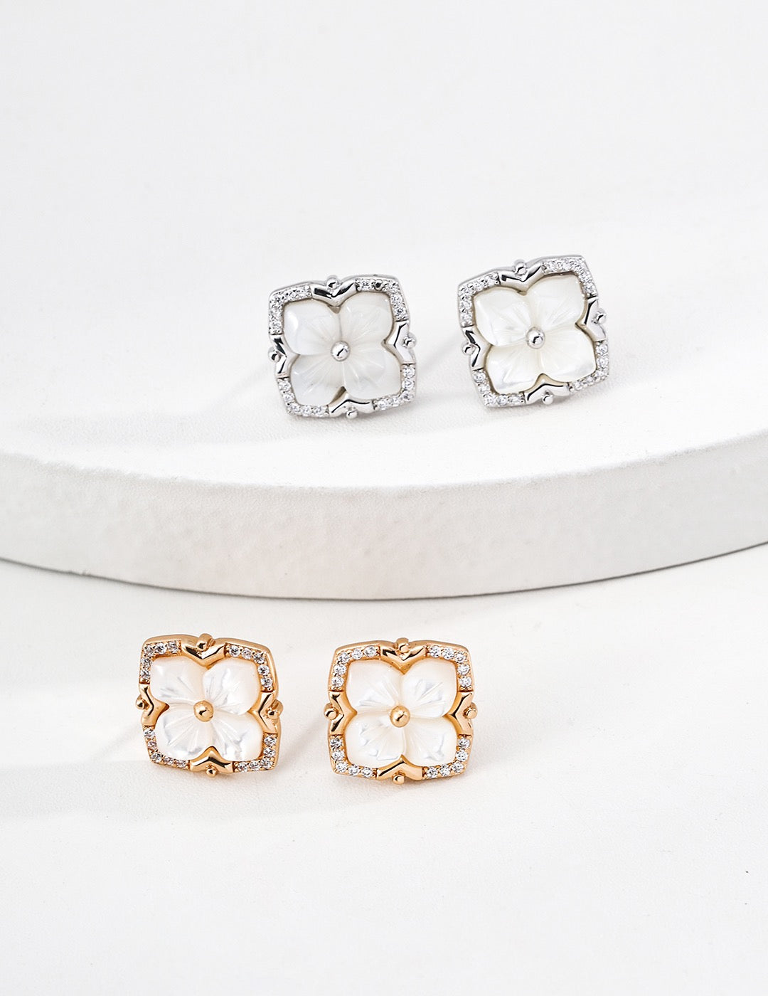 Still Not Over · Royal Four-Leaf Clover Pearl Ring
