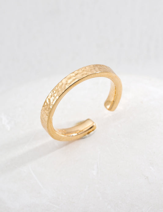 Strong Foundation · Minimalist S925 Silver Ring