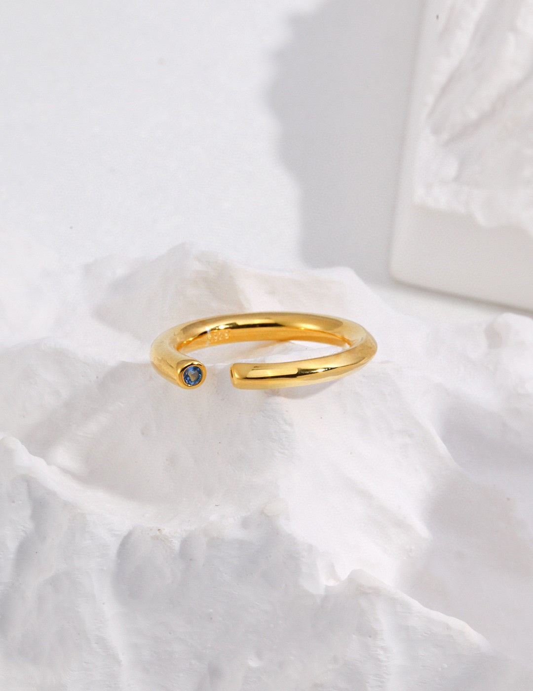 Before Anyone Wakes · Royal Blue Gemstone Silver Ring