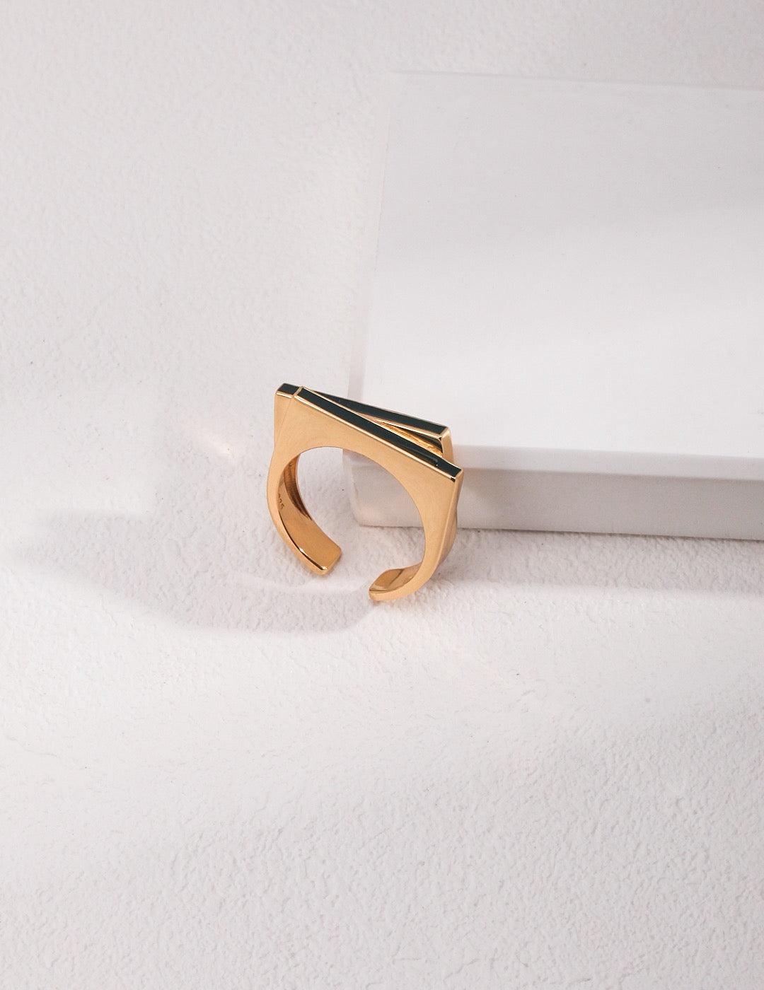 That Colour · Enamel Drop Sterling Silver Ring