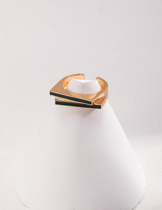 That Colour · Enamel Drop Sterling Silver Ring