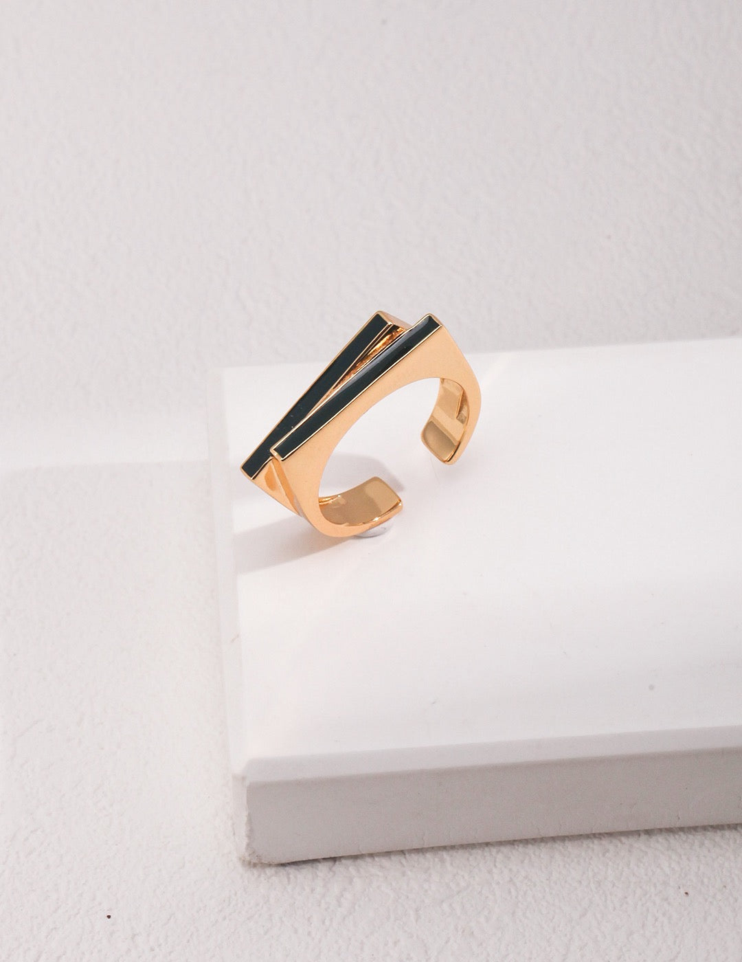 That Colour · Enamel Drop Sterling Silver Ring