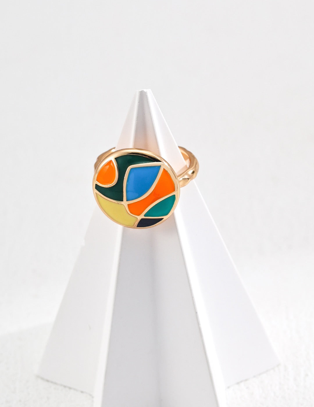 That's It · Enamel Drop Silver Ring